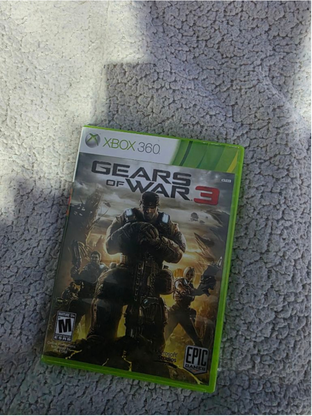 Microsoft Gears of War 3 Xbox 360 Video Game One Size Green Black